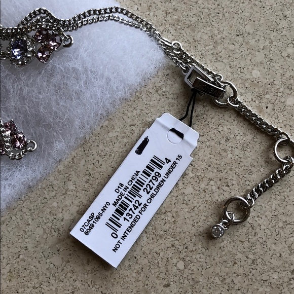 Givenchy Multi Color crystal statement necklace - Picture 4 of 8